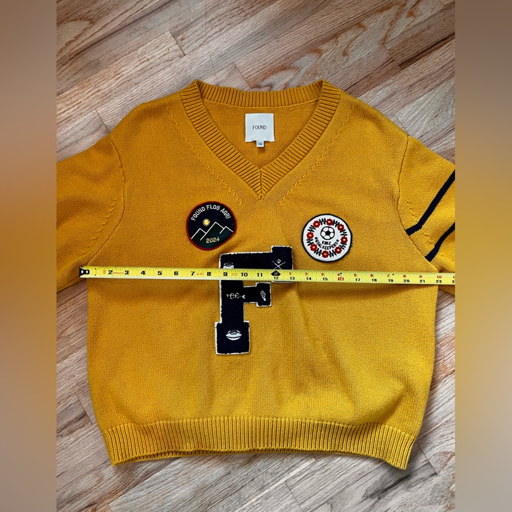 Found Patchwork Sweater - image 4